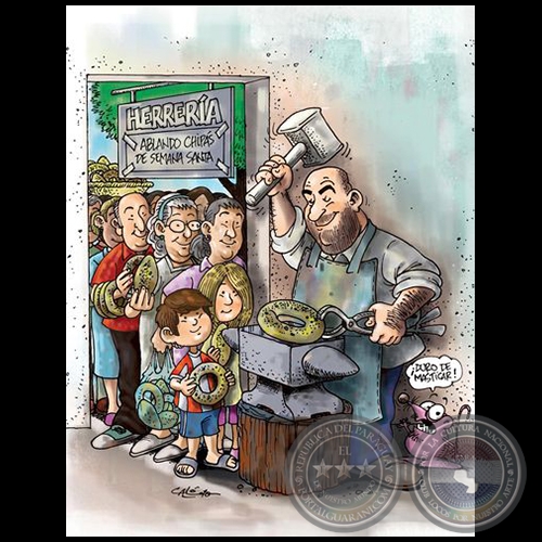 Ilustración de CALÓ - Domingo, 08 de Abril de 2018